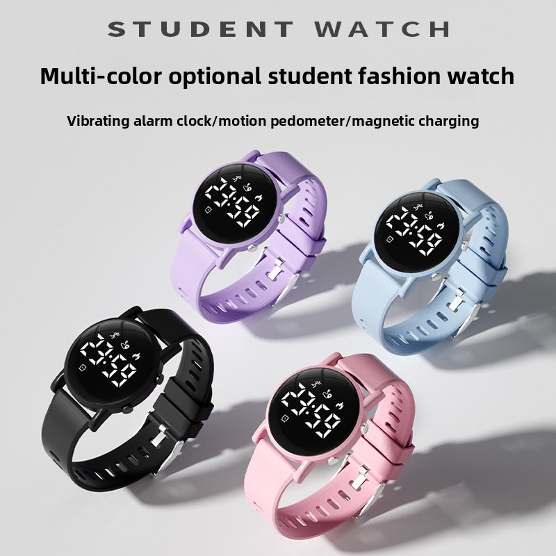 Smartwatch Digital Watches For Kid Boy With Alarm - 2026年ニューキッズスマートウォッチ防水スイミング多機能フィットネストラッカーステップカウンターアラームクロック（男の子と女の子向け）