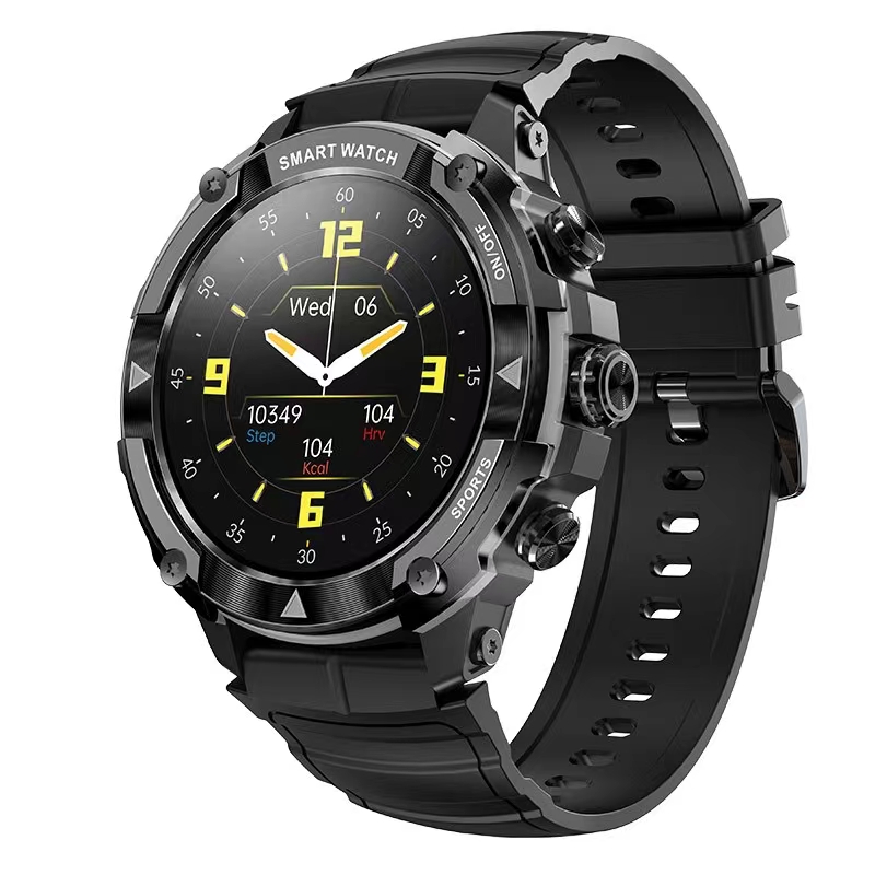 Watch Vs Smartwatch - 防水スポーツスマートウォッチ,1.43 amoledディスプレイ,Bluetooth通話,ミリタリーカラー,パンツvs moss,zeblaze stratos 2, 420mah
