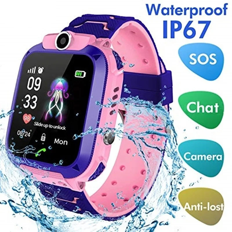 Smartwatch Digital Watches For Girls - 2 グラムキッズスマートウォッチ SOS コール LBS 位置子供電話時計