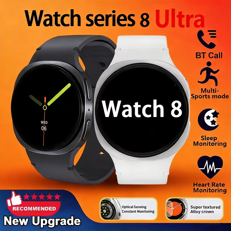 Smartwatch New Watches For Women - 2026年ニュークラシック8 Max女性用スマートウォッチGPSトラッキングスポーツ心拍数Bluetooth通話IP68防水男性用スマートウォッチ女性へのギフト
