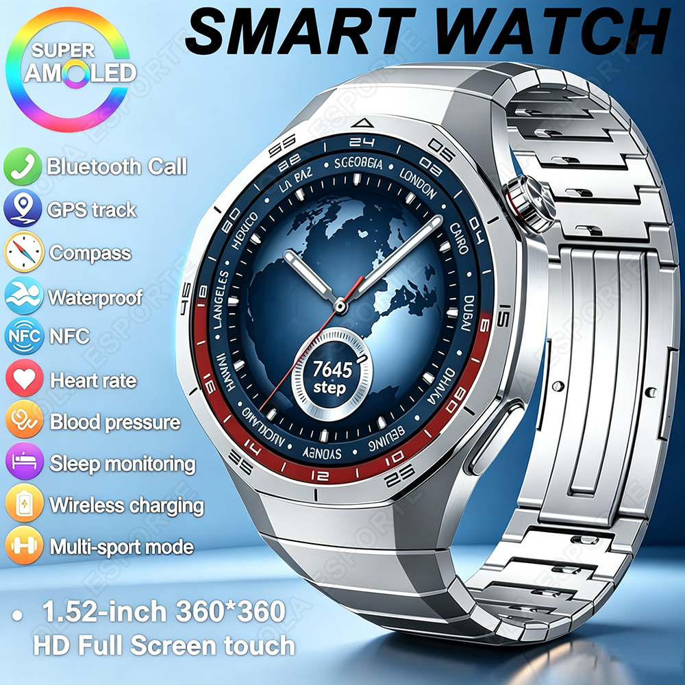 Smartwatch New Watches For Women - 2026年新型スマートウォッチ Bluetooth通話 フィットネストラッキング 音楽再生 ヘルスモニター スマートウォッチ