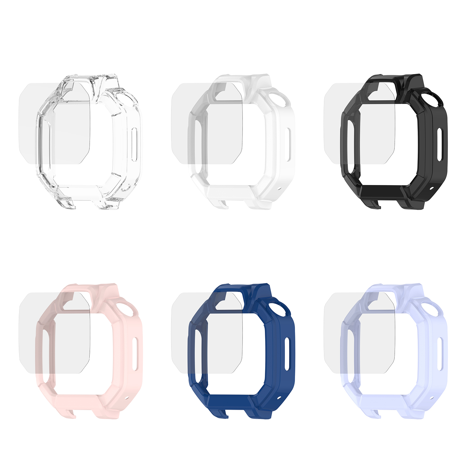 Smartwatch Watches For Kids - Huawei Watch KIDS X1/X1PRO用、半密閉型PC製トラベルケース。Huawei Watch Fit用、硬質ケース、中空保護カバー。