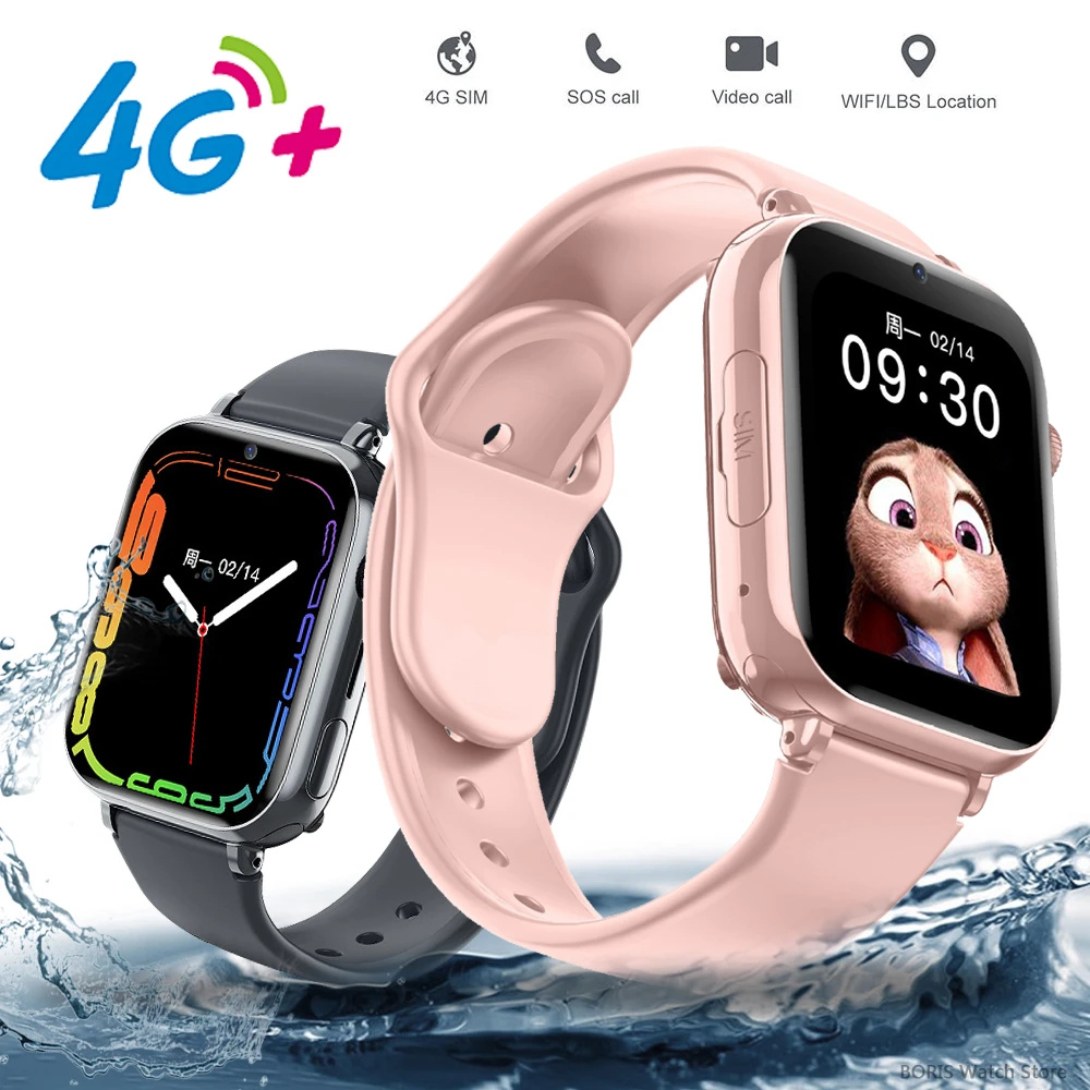 子供のための防水スマートウォッチ,デジタル時計,通話,GPS - Smartwatch Digital Watches For Girls のレビューと価格