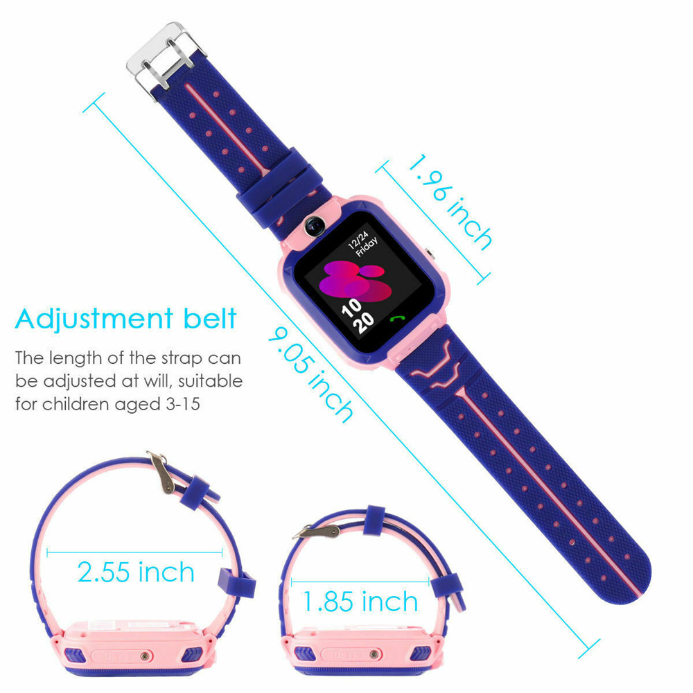 2 グラムキッズスマートウォッチ SOS コール LBS 位 - Smartwatch Digital Watches For Girls のレビューと価格