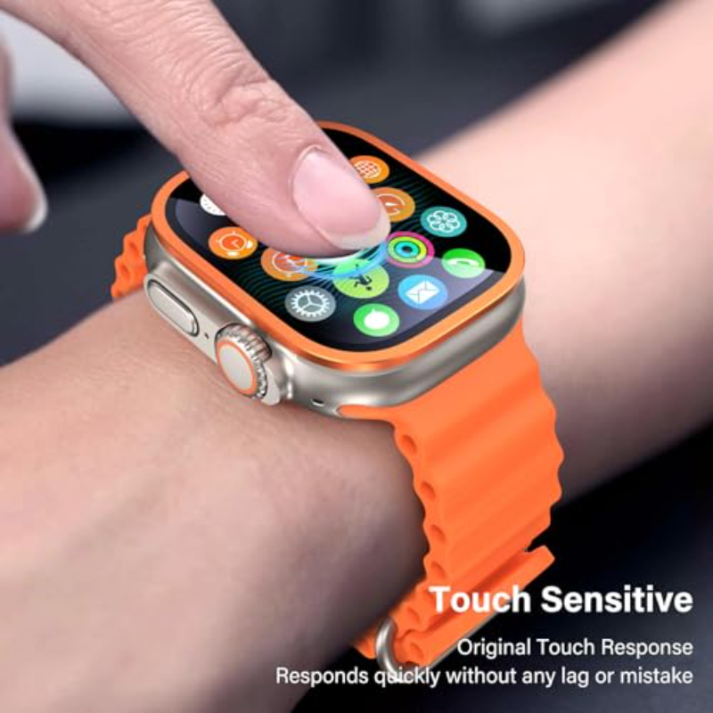 2 個の HD 金属強化ガラス Apple Watch Ul - Smartwatch Watches For Mens のレビューと価格
