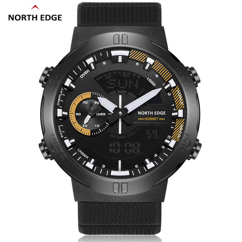 NORTH EDGE メンズスマートウォッチワールドタイムク - Smartwatch Army Watches For Men のレビューと価格