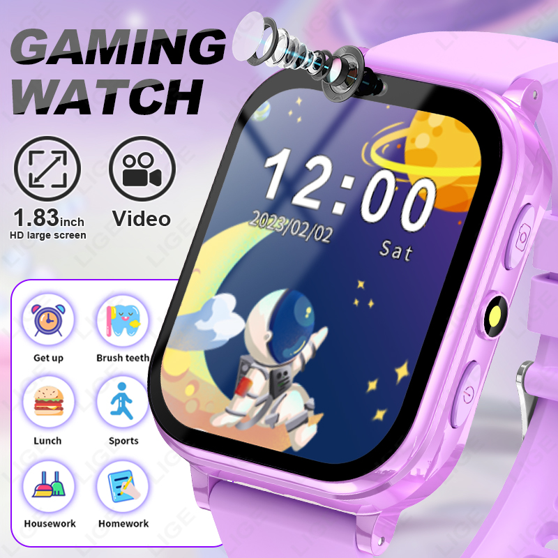 LIGE 子供デジタルスマートウォッチ学生子供 LED 懐中 - Smartwatch Digital Watches For Girls のレビューと価格