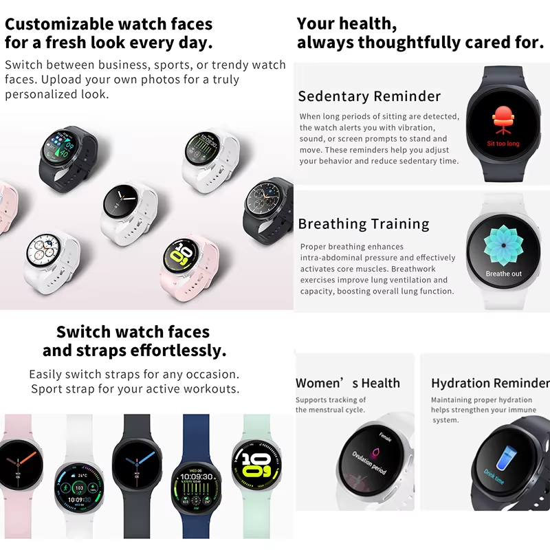 2026年ニュークラシック8 Max女性用スマートウォッチG - Smartwatch New Watches For Women のレビューと価格