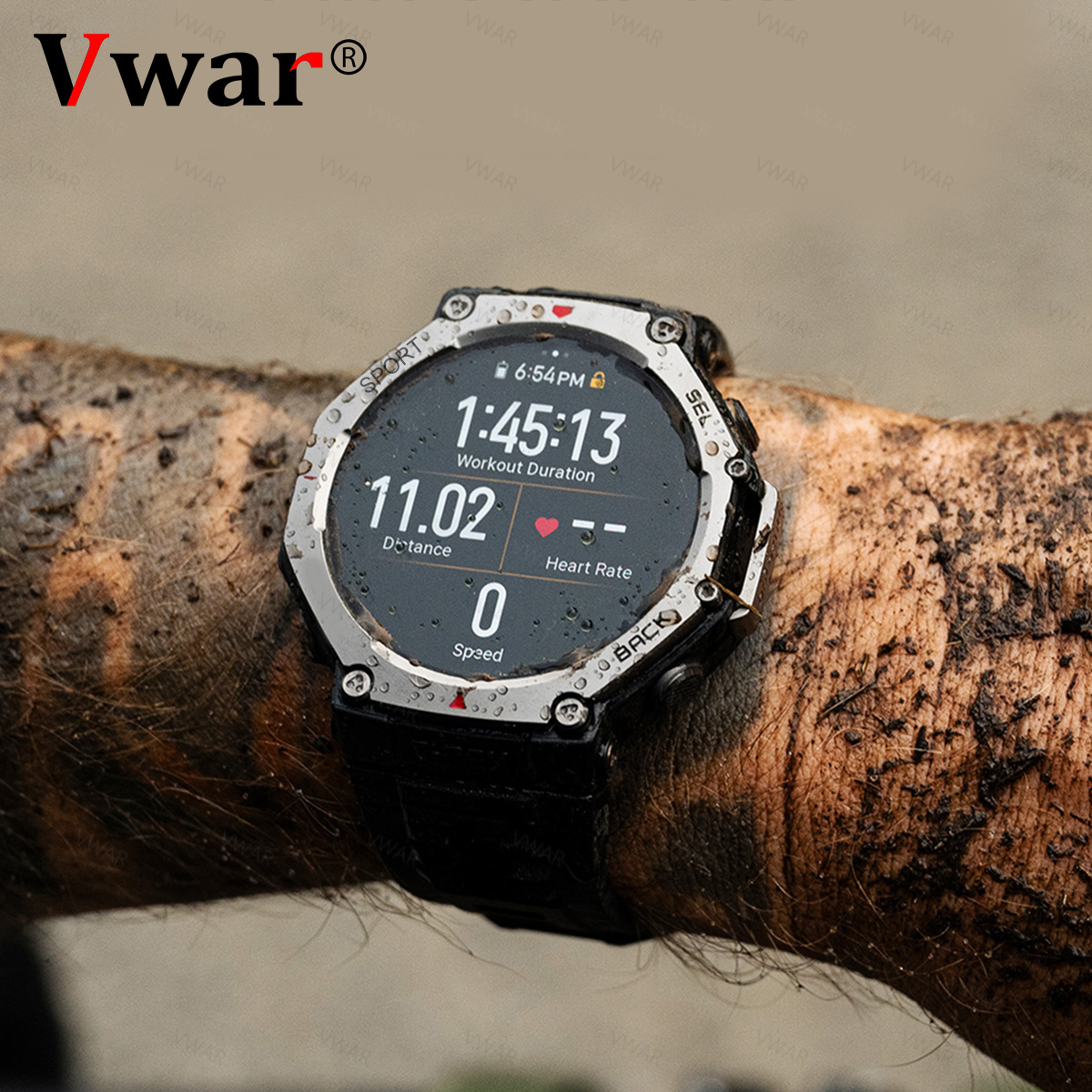 男性用スマートミリタリーウォッチ,Bluetooth通話,G - Watch Vs Smartwatch のレビューと価格