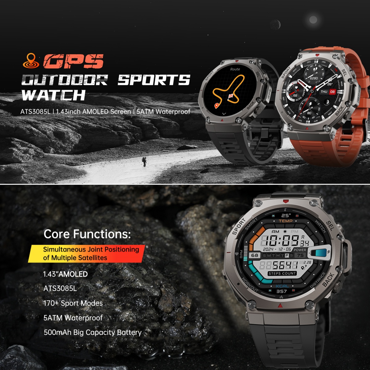 男性用スマートミリタリーウォッチ,Bluetooth通話,G - Watch Vs Smartwatch のレビューと価格