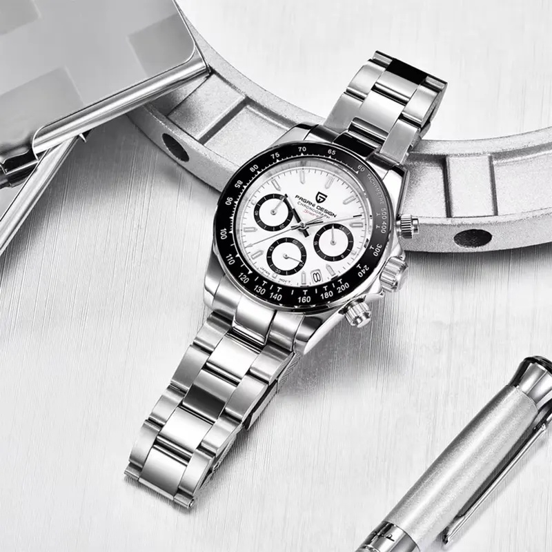 パガーニデザイン PD1644 メンズスポーツクロノグラフウ - Smartwatch Sports Watches For Men のレビューと価格