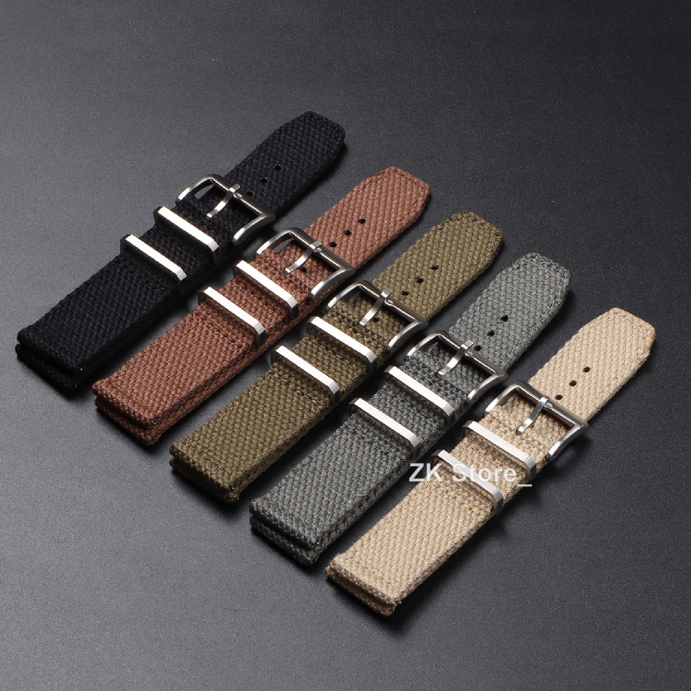 男性用ナイロンリネンストラップ,20mm, 22mm,スマー - Smartwatch Army Watches For Men のレビューと価格