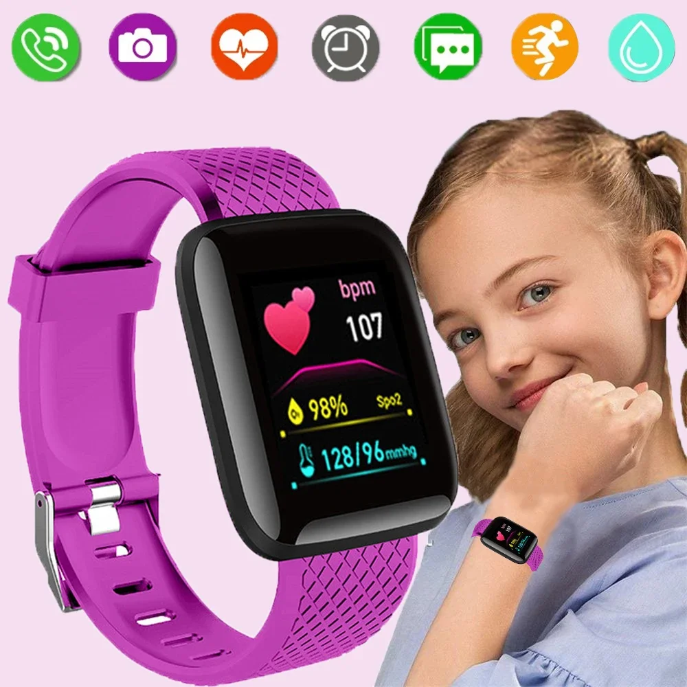 子供用スマートウォッチ LED デジタル時計防水スマートウォ - Smartwatch Digital Watches For Girls のレビューと価格