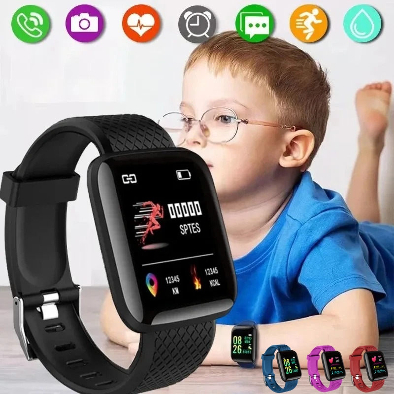 スマートウォッチスポーツフィットネスキッズ時計 2024 子 - Smartwatch Digital Watches For Kid Boy With Alarm のレビューと価格
