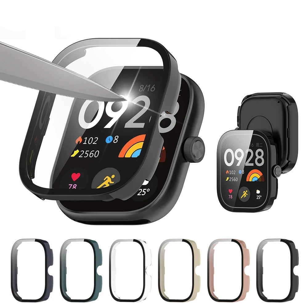 強化ガラス + ケース Xiaomi Redmi Watch - Smartwatch Watches For Mens のレビューと価格