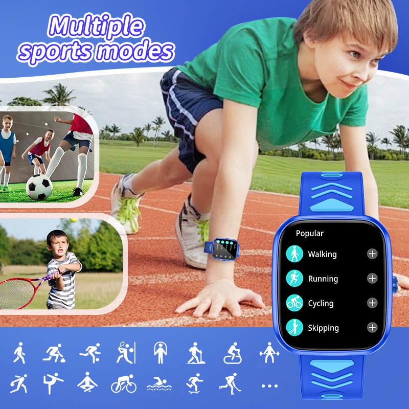 LIGE 新しいキッズスマートウォッチ十代の子供学生スポーツ - Smartwatch Digital Watches For Girls のレビューと価格