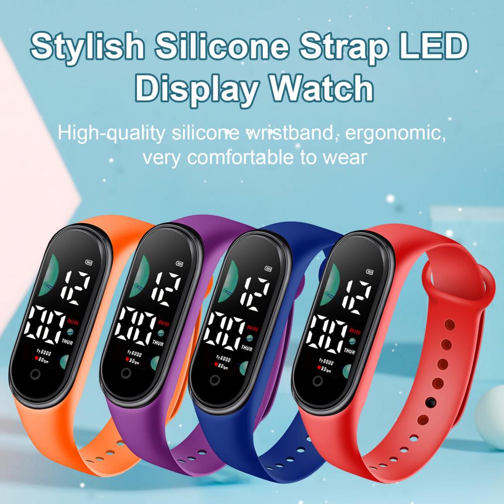 子供のためのデジタルLED腕時計,防水ブレスレット,腕時計, - Smartwatch Watches For Girls のレビューと価格