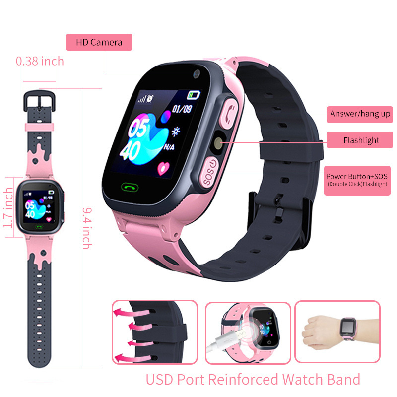 キッズスマートウォッチ 防水スマートウォッチ 子供用 男の子 - Smartwatch Watches For Girls のレビューと価格