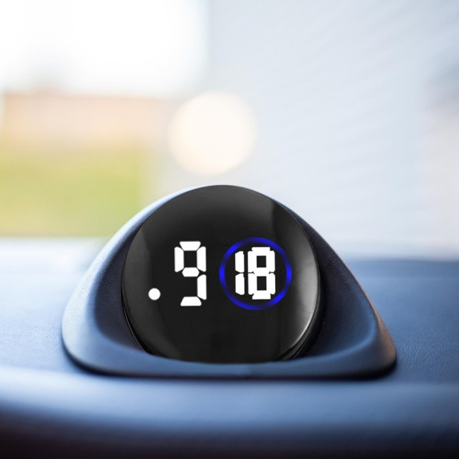ミニクォーツ時計車発光時計車のダッシュボード LED 時計車 - Smartwatch Stylish Watches For Women のレビューと価格