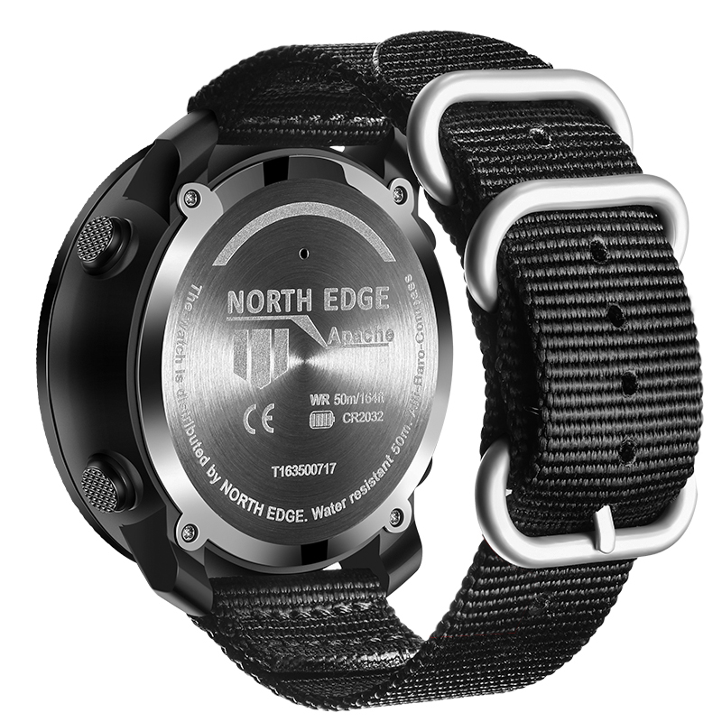 NORTH EDGE メンズ スマートウォッチ ミリタリー  - Smartwatch Army Watches For Men のレビューと価格