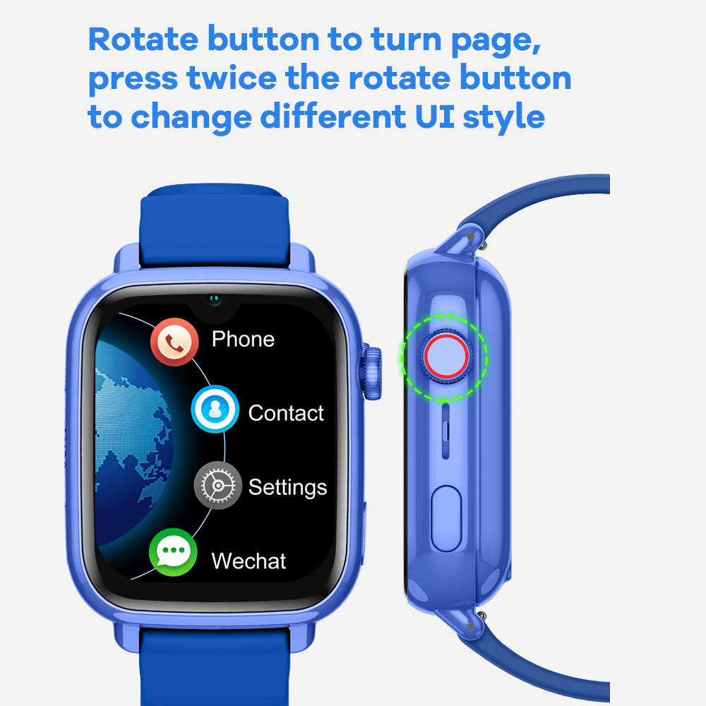 子供向けのコネクテッドウォッチ,ビデオ通話,カメラ,GPS, - Smartwatch Digital Watches For Kids のレビューと価格