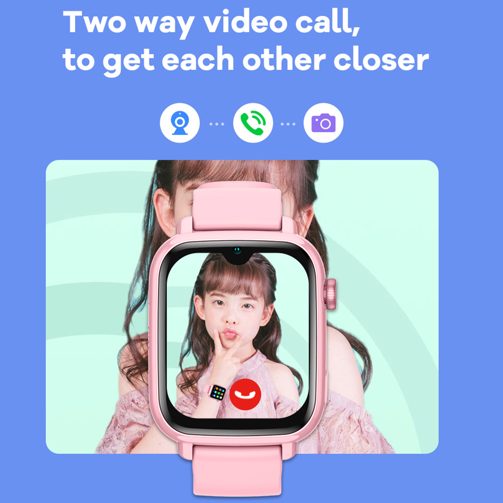子供向けのコネクテッドウォッチ,ビデオ通話,カメラ,GPS, - Smartwatch Digital Watches For Kids のレビューと価格