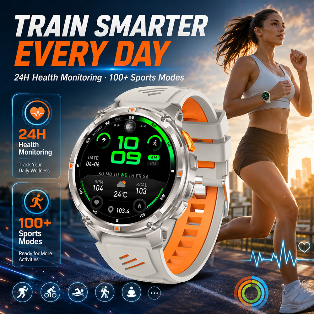 2026 T-Rex3 ウルトラ頑丈アウトドアスマートウォッ - Smartwatch Rugged Watches For Men のレビューと価格