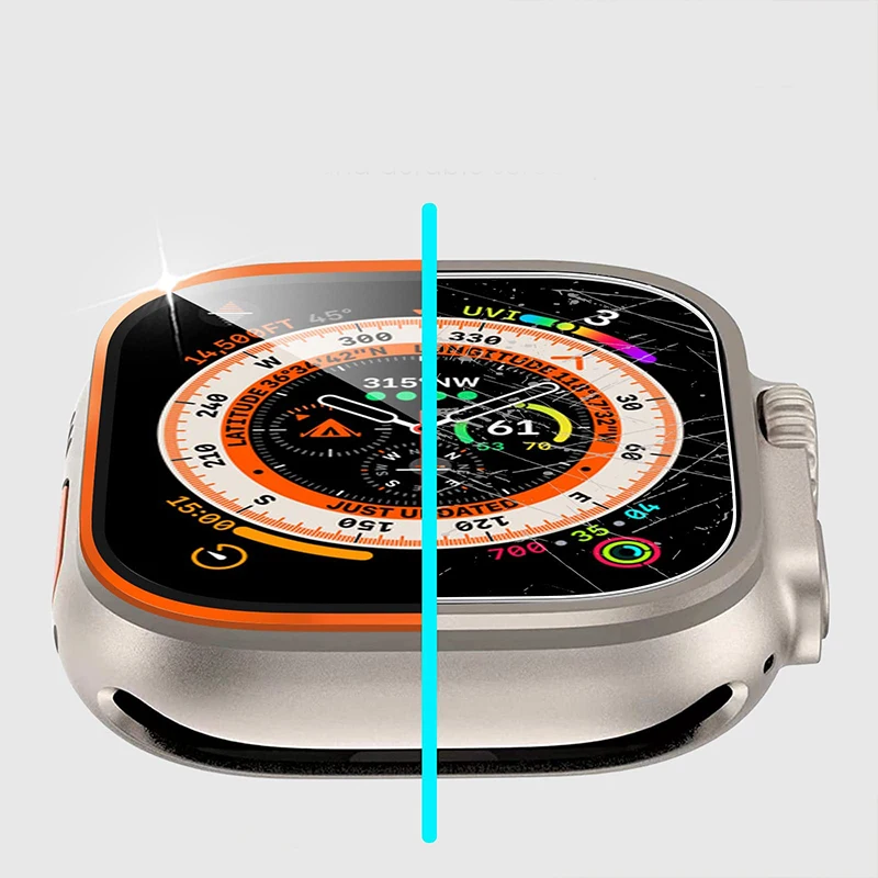 強化ガラスフィルム Apple Watch ウルトラ 49  - Smartwatch Watches For Mens のレビューと価格