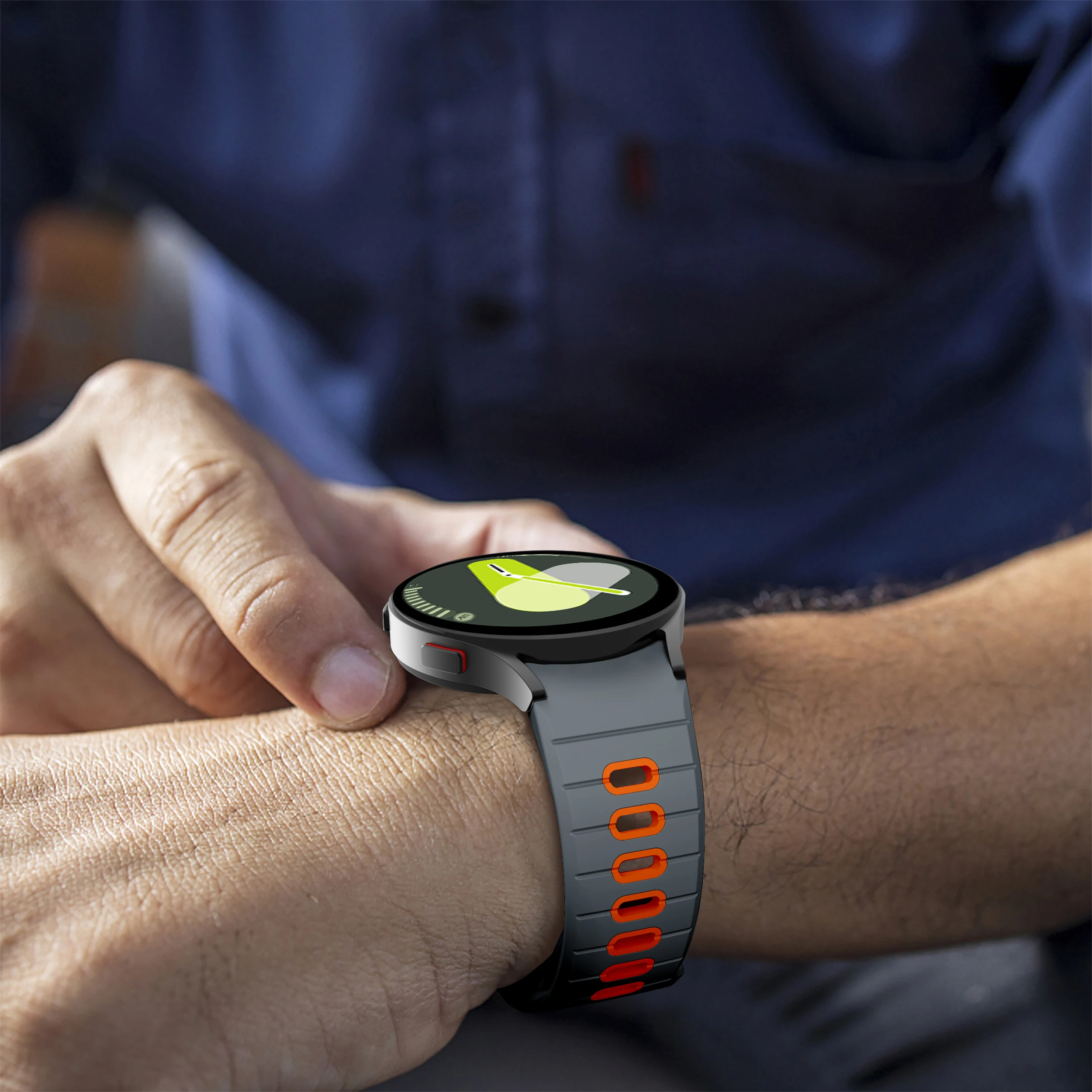 サムスンギャラクシーウォッチ用シリコンスポーツストラップ、ギ - Smartwatch Samsung Watches For Men のレビューと価格