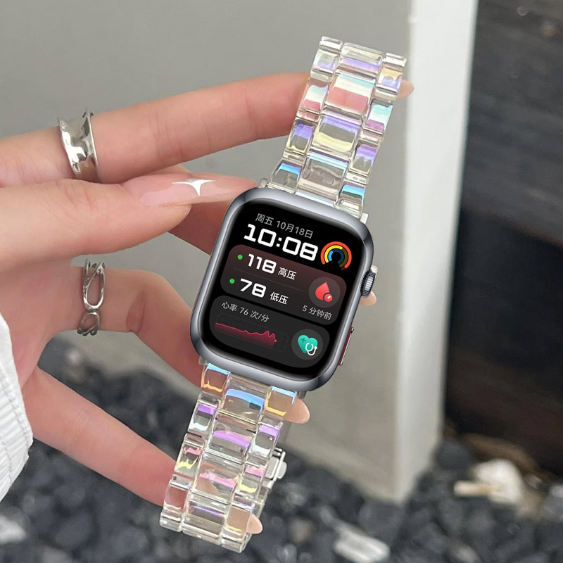 スタイリッシュなキャンディカラーのレジンストラップ Huaw - Smartwatch Stylish Watches For Women のレビューと価格