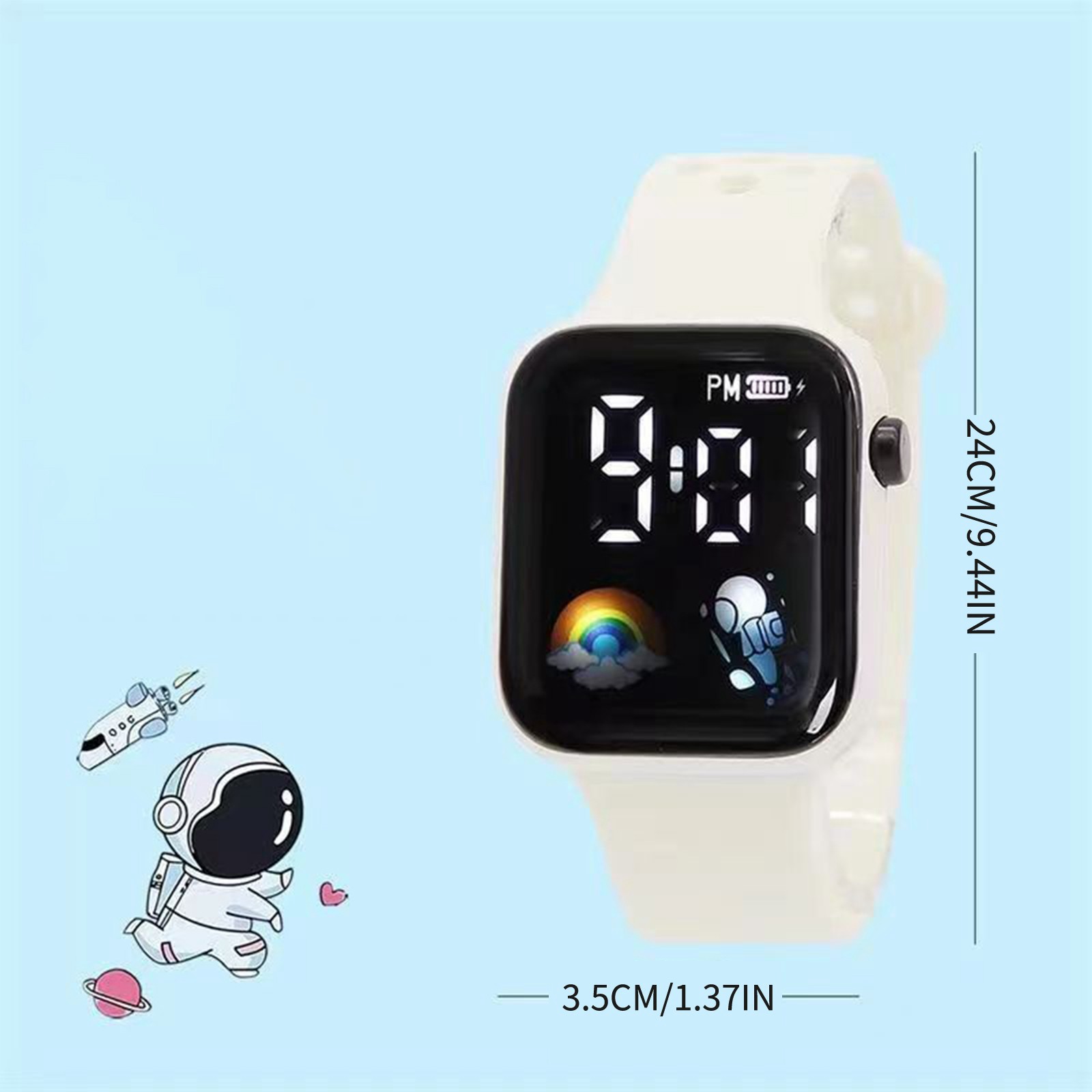 子供用電子スマートウォッチ,スポーツウォッチ,デジタルディス - Smartwatch Digital Watches For Girls のレビューと価格