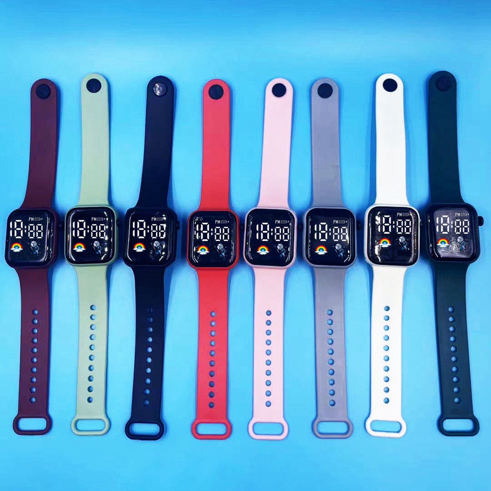 子供用電子スマートウォッチ,スポーツウォッチ,デジタルディス - Smartwatch Digital Watches For Girls のレビューと価格