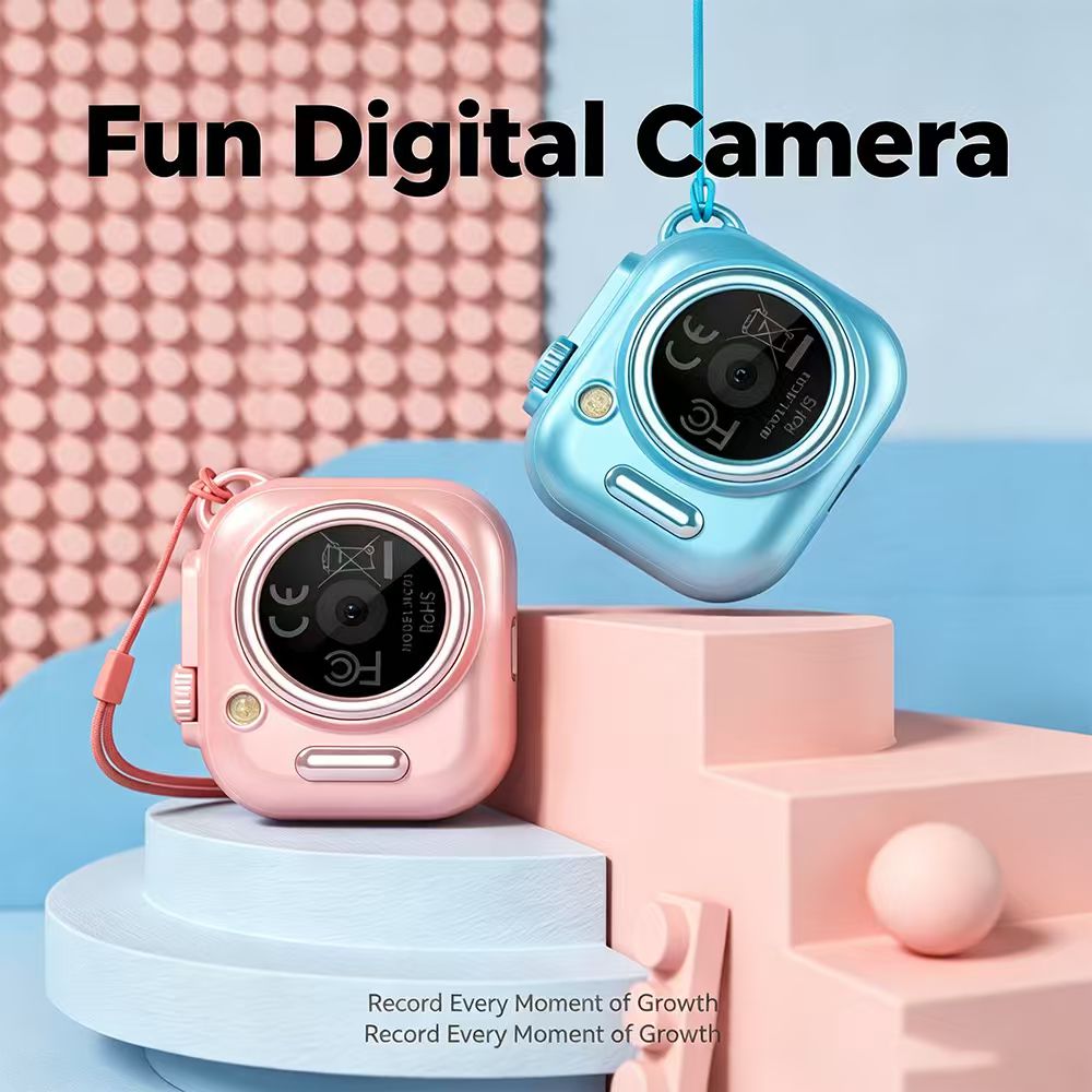 子供用カメラスマートウォッチ ビデオ録画 1.85インチHD - Smartwatch Digital Watches For Girls のレビューと価格