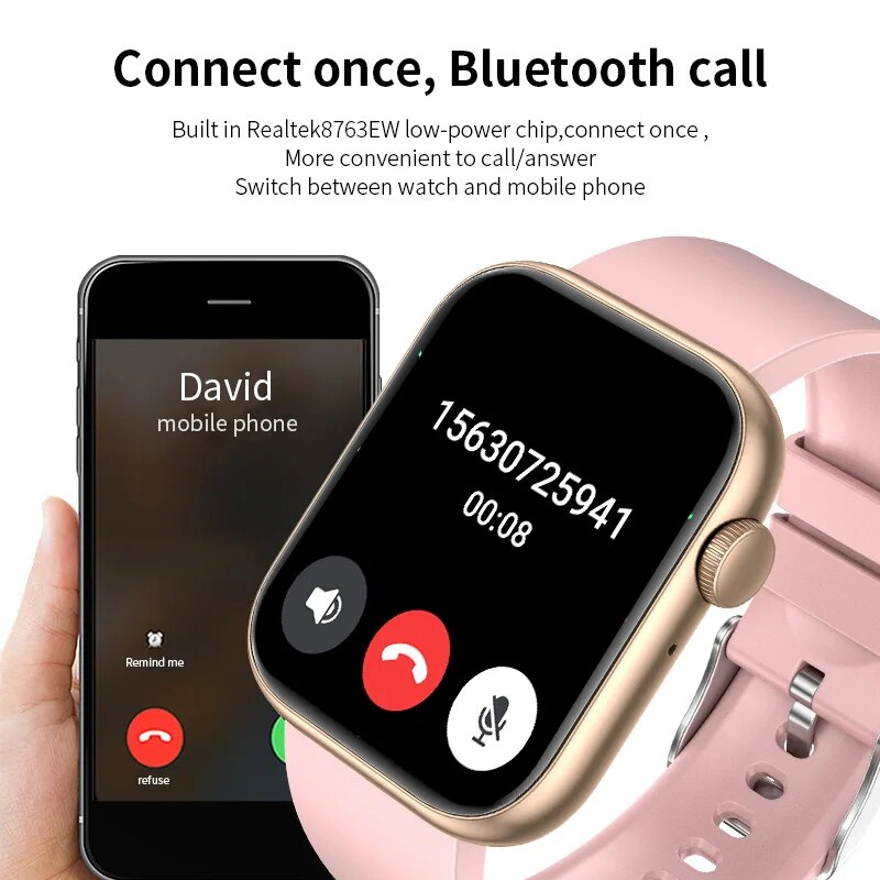 Lige-男性と女性のためのスマートウォッチ,スポーツデバイ - Smartwatch Watches For Mens のレビューと価格