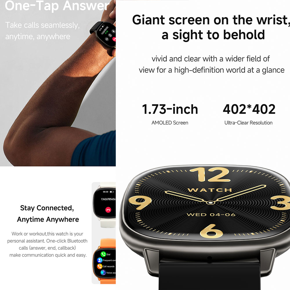 HD17 AIR AMOLEDファッションスマートウォッチ  - Smartwatch Stylish Watches For Women のレビューと価格