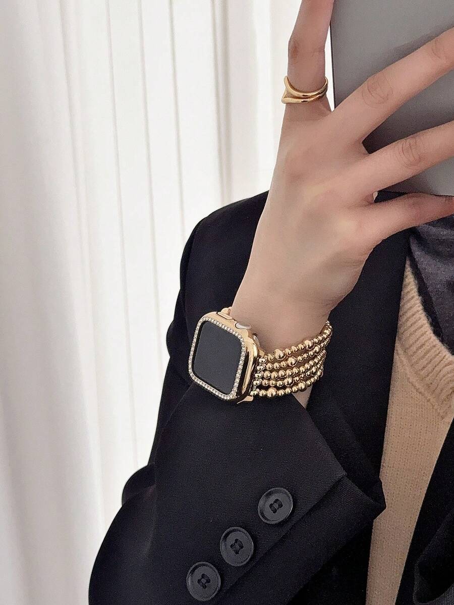 MAPUCE 1pc ファッションビーズブレスレットスマート - Smartwatch Stylish Watches For Women のレビューと価格