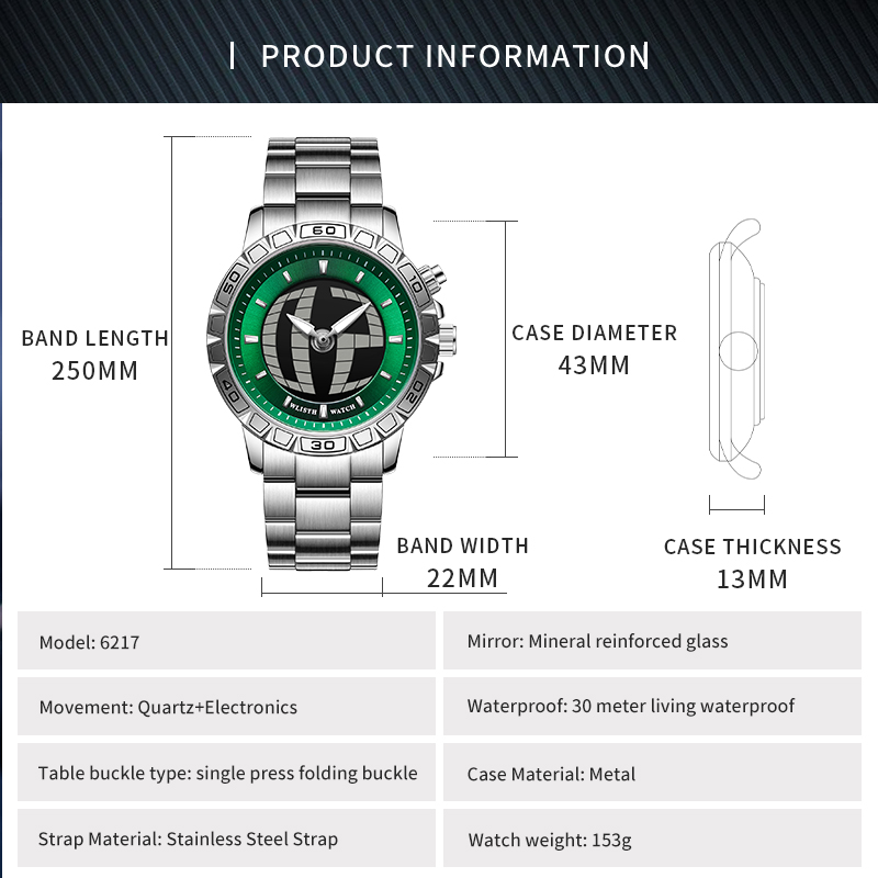 高級ビジネスマンウォッチデジタル腕時計防水発光腕時計スポーツ - Smartwatch Sports Watches For Men のレビューと価格