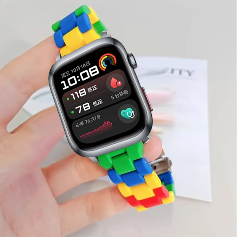 スタイリッシュなキャンディカラーのレジンストラップ Huaw - Smartwatch Stylish Watches For Women のレビューと価格