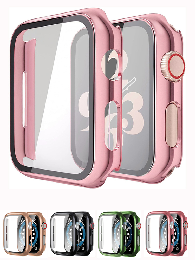 Apple Watch用ガラスおよびケース,保護バンパー,i - Smartwatch Watches For Girls のレビューと価格