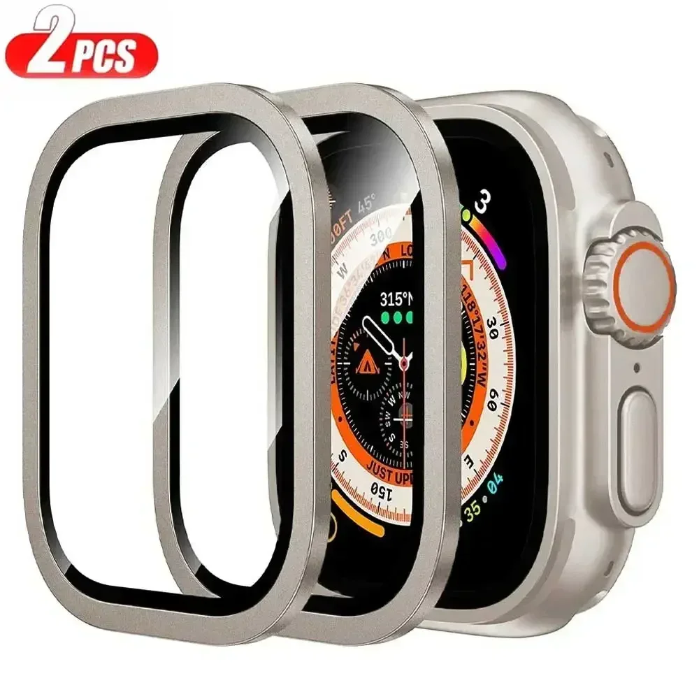 アルミニウム合金ケース + 強化ガラス Apple Watc - Smartwatch Watches For Mens のレビューと価格
