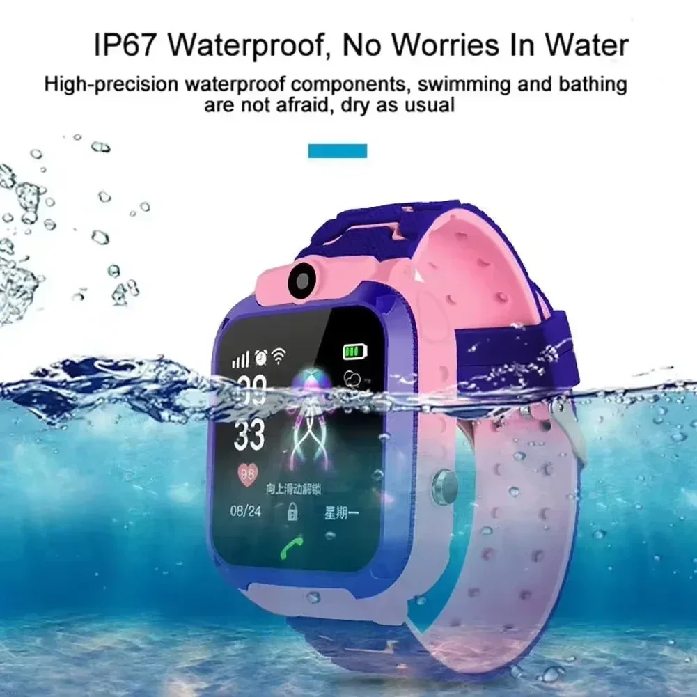 Lenov 5G子供用カメラスマートウォッチ GPS位置情報 - Smartwatch Digital Watches For Kids のレビューと価格